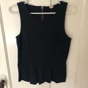 J. Crew Factory peplum top